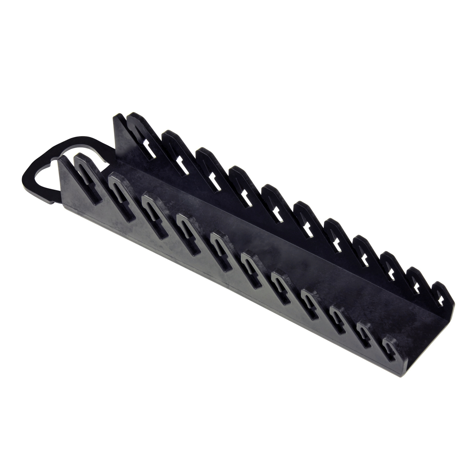 11 Tool GRIPPER Stubby Wrench Organizer-Black