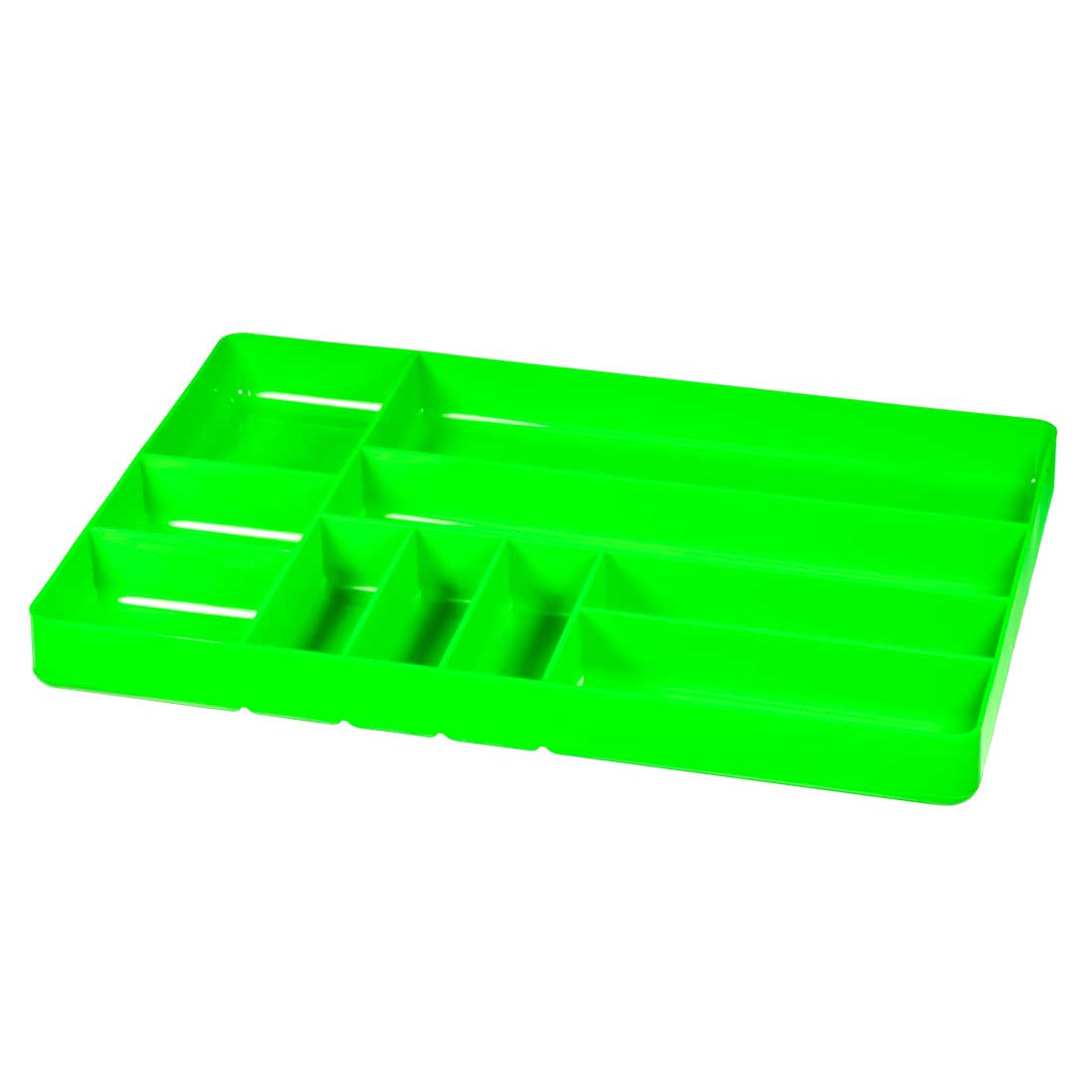 Ten Compartment Organizer Tray-Green