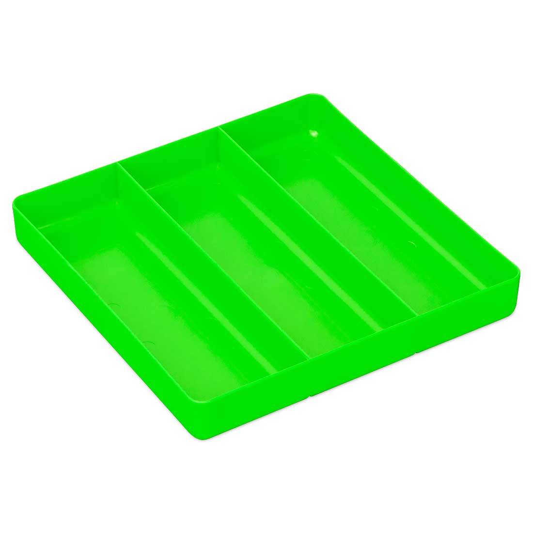 Ernst 5024 3 Compartment Toolbox Tray Organizer - Green