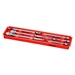 3/8” Ratchet and Extension Tray - Red - 8372