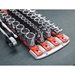 Magnetic Twist Lock Complete Tool System - Red - 8480