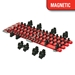 Magnetic Twist Lock Complete Socket System - Red - 8470