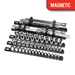 Magnetic 13” Twist Lock Pro Series Socket System - Black - 8476