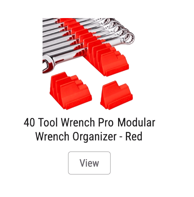 Ernst 40 Tool Magnetic Wrench Pro Modular Wrench Storage | JDTCo.