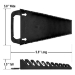 10 Tool GRIPPER Wrench Organizer-Black - 5049
