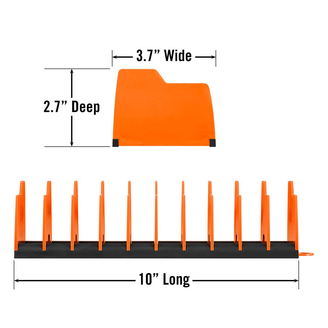 5502 Ernst Mfg. No-Slip 10 Tool Plier Pro - Orange 5502 Ernst Mfg. No-Slip 10 Tool Plier Pro - Orange