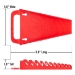 11 Tool GRIPPER Wrench Organizer-Red - 5086