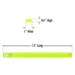 13” Universal Socket Rail - HIVIZ - 8393B