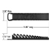 14 Tool GRIPPER Stubby Wrench Organizer-Black - 5093