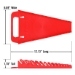 14 Tool GRIPPER Wrench Organizer-Red - 5037