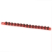 18” Socket Organizer w/ (15) Twist Lock Clips - Red - 