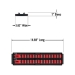 2 Rail Twist Lock Socket Boss® 13” - Red-1/4" - 8492