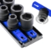 2 Rail Twist Lock Socket Boss® 18” - Blue-3/4” - 8459