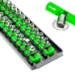 2 Rail Twist Lock Socket Boss® 18” - Green-1/4"  - 8483