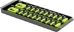2 Rail Twist Lock Socket Boss® 8” - HIVIZ-1/4" - 8561HV