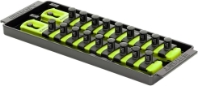 2 Rail Twist Lock Socket Boss® 8” - HIVIZ-3/8" 