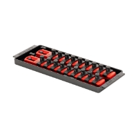2 Rail Twist Lock Socket Boss® 8” - Red-3/8" 