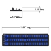 3 Rail Twist Lock Socket Boss® 18" - Blue - 8451