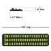3 Rail Twist Lock Socket Boss® 18" - HIVIZ - 8460HV