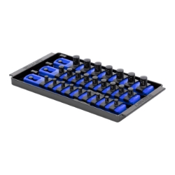 3 Rail Twist Lock Socket Boss® 8” - Blue 