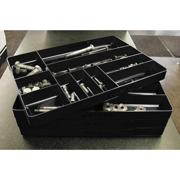 Ernst 5024 GR - 3-Compartment Organizer Tray - Green Ernst 5024 GR - 3-Compartment Organizer Tray - Green