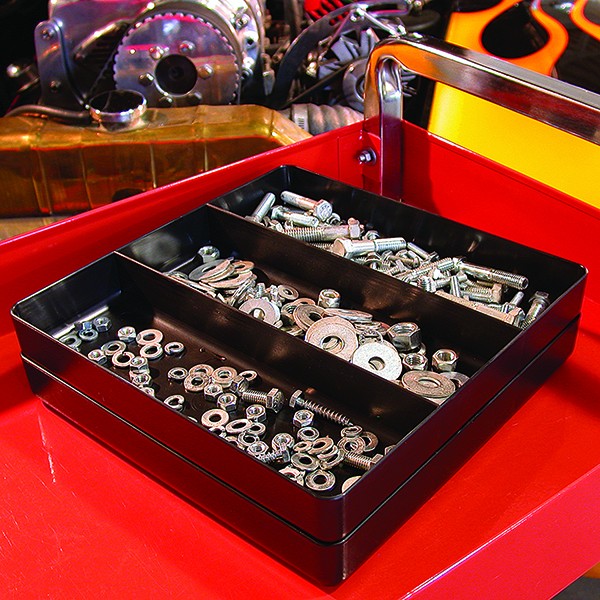 Three Compartment Tool and Parts Organizer Tray by Ernst Manufacturing of  Oregon, USA