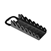 7 Tool GRIPPER Stubby Wrench Organizer-Black 