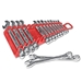 Reverse Gripper Wrench Organizer with tools