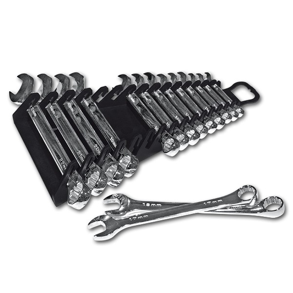15 Tool Black Ernst Manufacturing 5189-Blk Gripper Reverse Wrench Organizer 