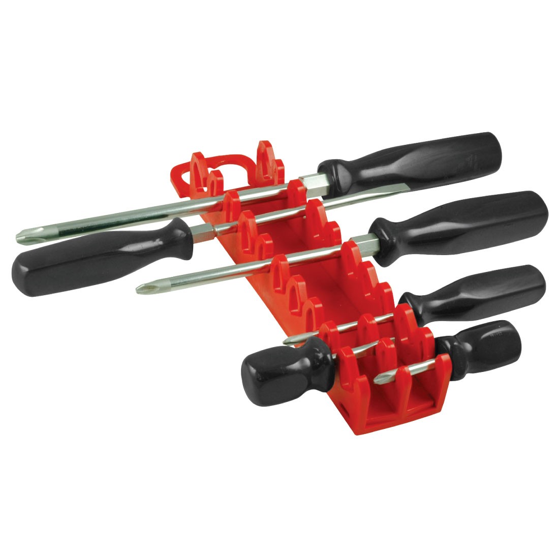 Ernst 5074 10-Tool Gripper Organizer for METRIC Stubby Wrenches RED Ernst 5074 10-Tool Gripper Organizer for METRIC Stubby Wrenches RED