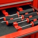Low Profile Screwdriver Rails with tools
