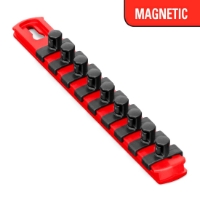Magnetic Socket Organizer w/Twist Lock Clips