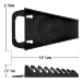 8 Tool GRIPPER Wrench Organizer-Black - 5047
