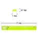 8” Universal Socket Rail - HIVIZ - 8397B