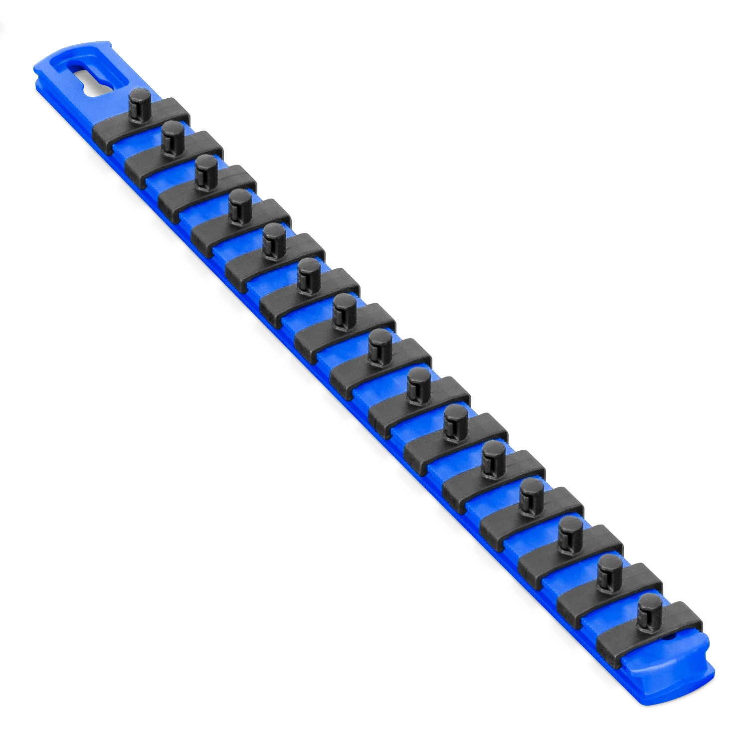 1/2" Drive Socket Rail Storage Holder Organiser with 14 Clips per Rail