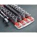 Magnetic Twist Lock Complete Socket System - Red - 8470