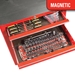Magnetic Twist Lock Complete Tool System - Red - 8480